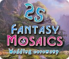 Fantasy Mosaics 25: Wedding Ceremony 游戏