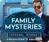Family Mysteries: Criminal Mindset Collector's Edition 游戏