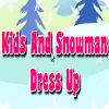 Kids And Snowman Dress Up 游戏