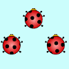 Ladybug Pair Up 游戏