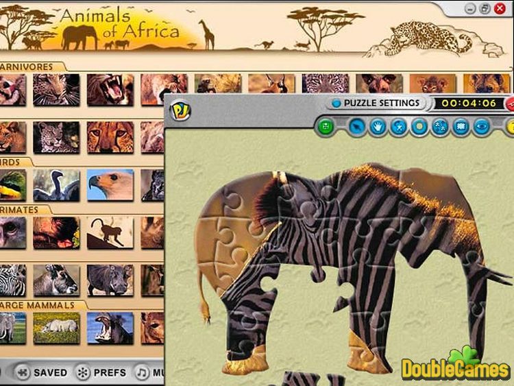 Free Download Animals of Africa Screenshot 2