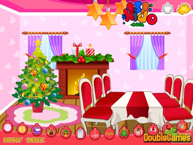 Free Download Christmas. Living Room Screenshot 2