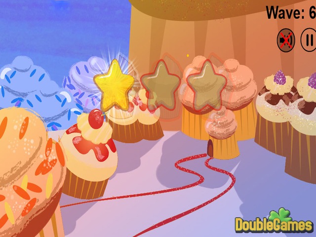 Free Download Cupcakes VS Veggies Screenshot 1