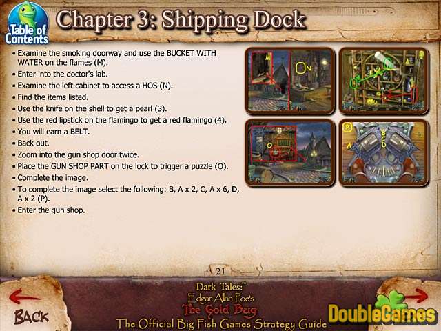 Free Download Dark Tales: Edgar Allan Poe's The Gold Bug Strategy Guide Screenshot 3