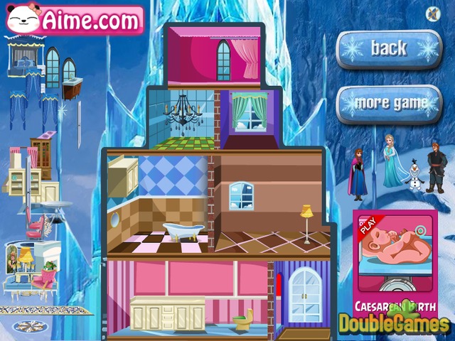 Free Download Decorate Frozen Castle Screenshot 3