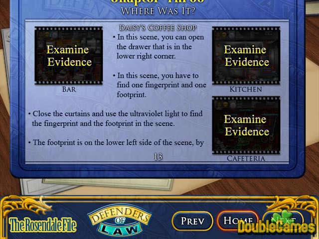 Free Download Defenders of Law Strategy Guide Screenshot 2
