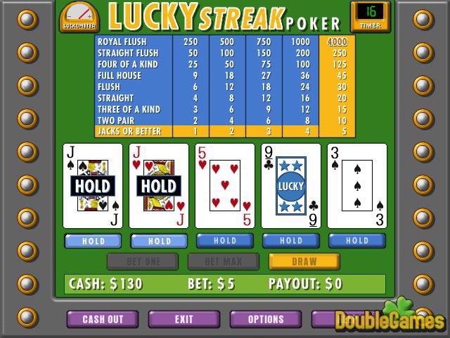 Free Download Lucky Streak Poker Screenshot 2