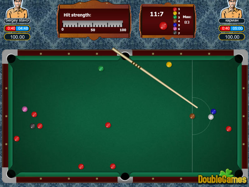 Free Download Snooker Screenshot 1