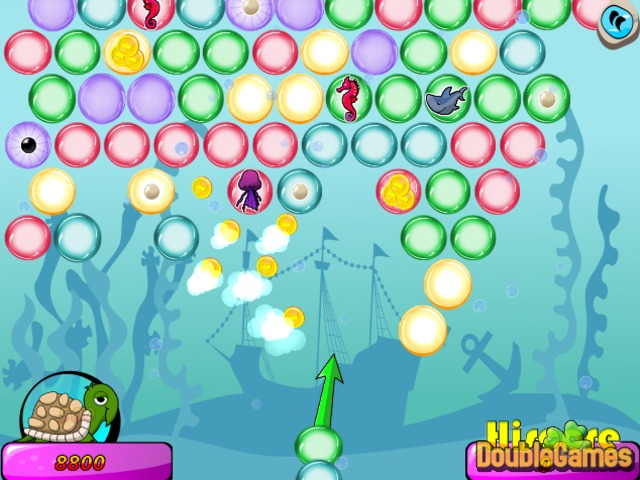 Free Download Undersea Bubble Shooter Screenshot 2