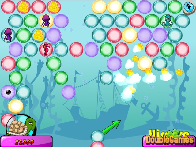 Free Download Undersea Bubble Shooter Screenshot 3